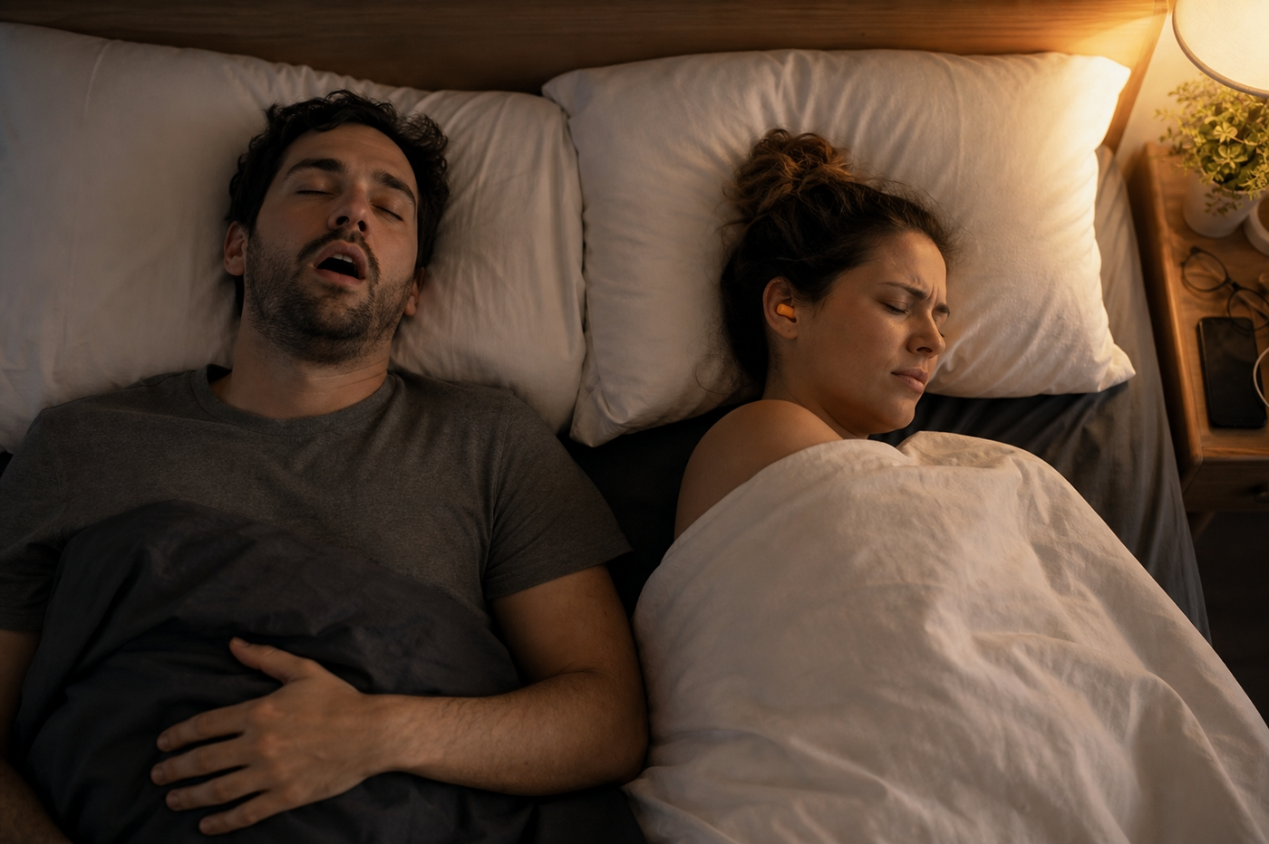 Vous dormez. Votre corps lutte.